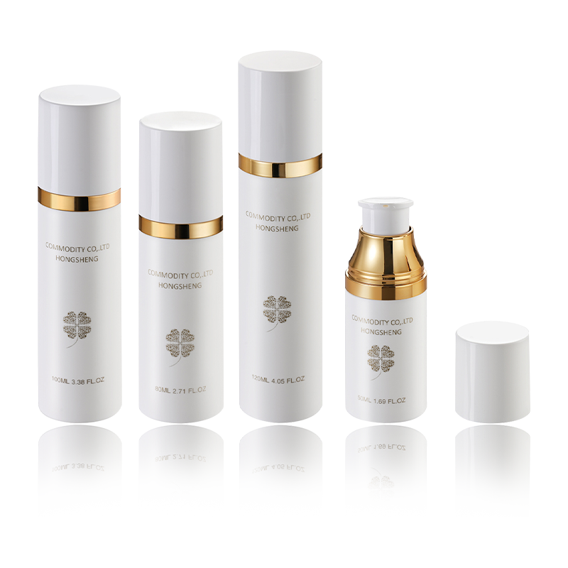 50ML-120ML Havasız Şişe Doldurulabilir Kozmetik Hava Pompası HS-017C