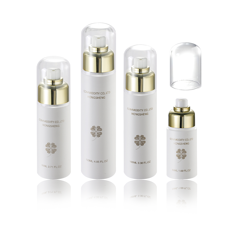 50ML-120ML Yumuşak Mat Havasız Şişe-HS-017G