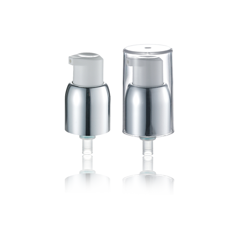 Mat Gümüş kozmetik pompa kafası Sıvı Distribütör-HY20A-10