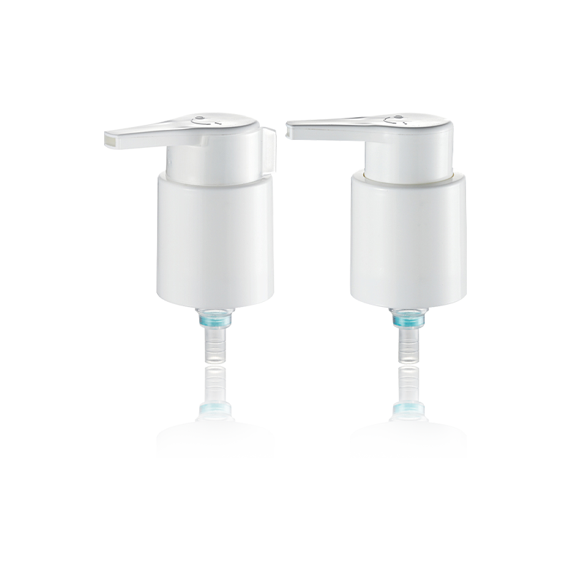 HY24A-28 kozmetik klipsli kilit losyon pompası 