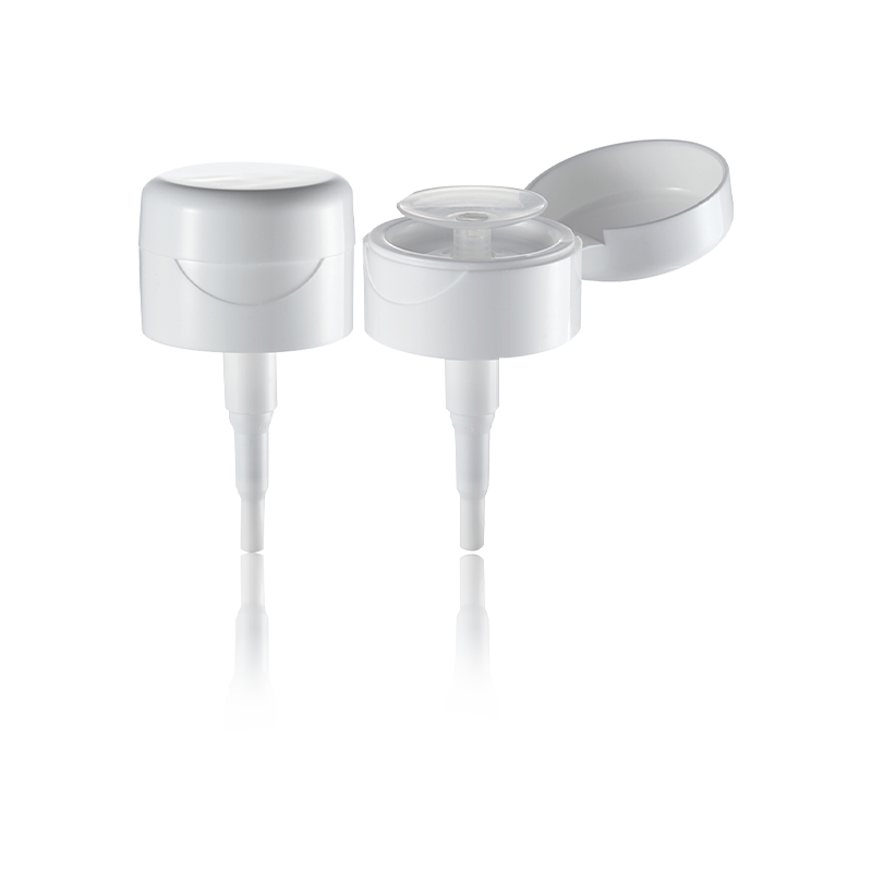 Flip-top tek elle çalıştırılan kozmetik pompa kafası sıvı dağıtıcısı-HY32A-59